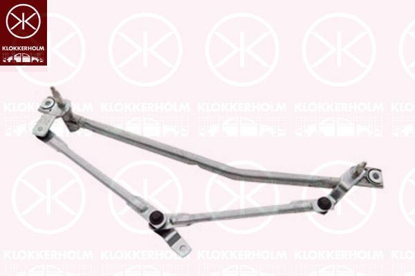 Napęd wycieraczek KLOKKERHOLM 75143280
