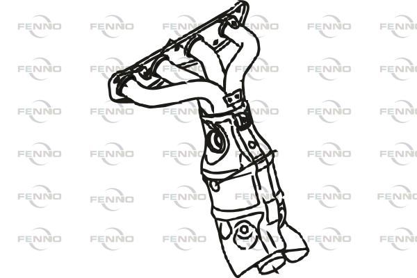 Katalizator FENNO 14002BR20A