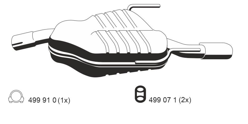 Toba esapament finala ERNST 043281