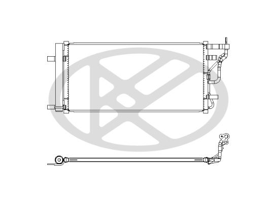 Condensator, climatizare KOYORAD CD811197
