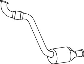 Katalizator DINEX 73308
