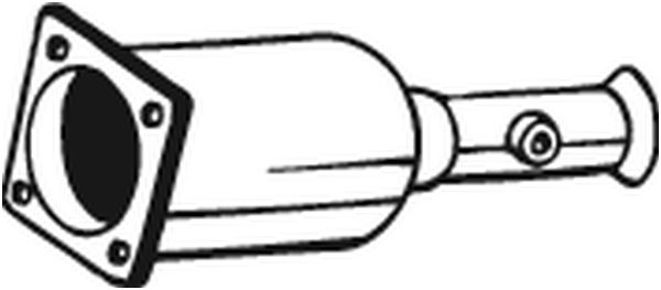 Filtr sadzy / filtr cząstek stałych, układ wydechowy KLOKKERHOLM 097-241