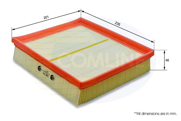 Filtr powietrza COMLINE EAF370