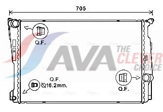 Радиатор, охлаждение двигателя