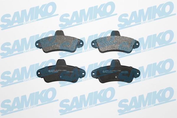 Sada brzdových destiček, kotoučová brzda SAMKO 5SP870