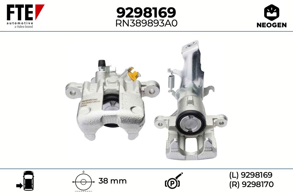Etrier frana FTE NEOGEN 9298169