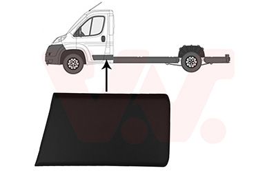 Elemente decorative/protectie, panou lateral VAN WEZEL 1652425