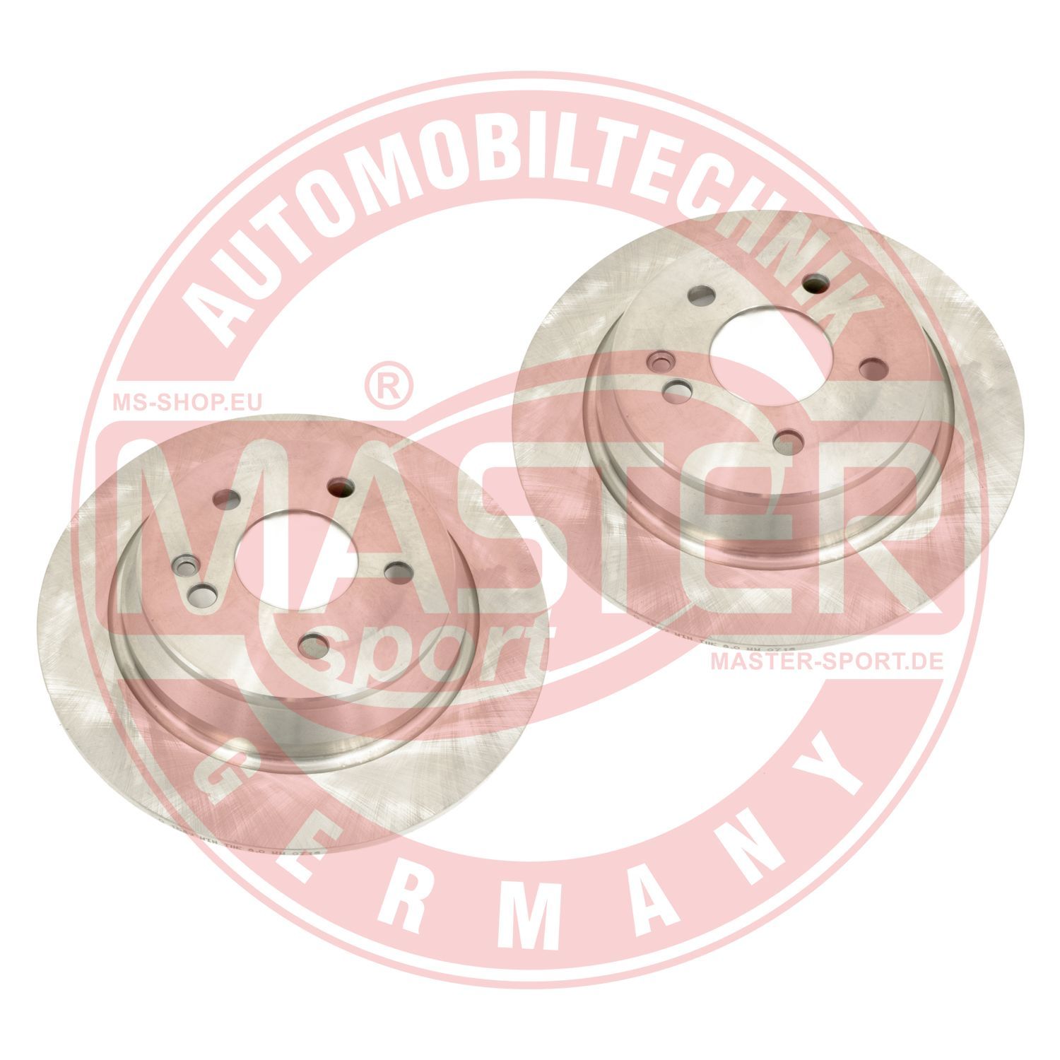 Tarcza hamulcowa MASTER-SPORT GERMANY 24011002801-SET-MS