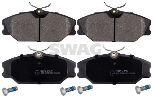 Zestaw klocków hamulcowych, hamulce tarczowe SWAG 60 91 6429