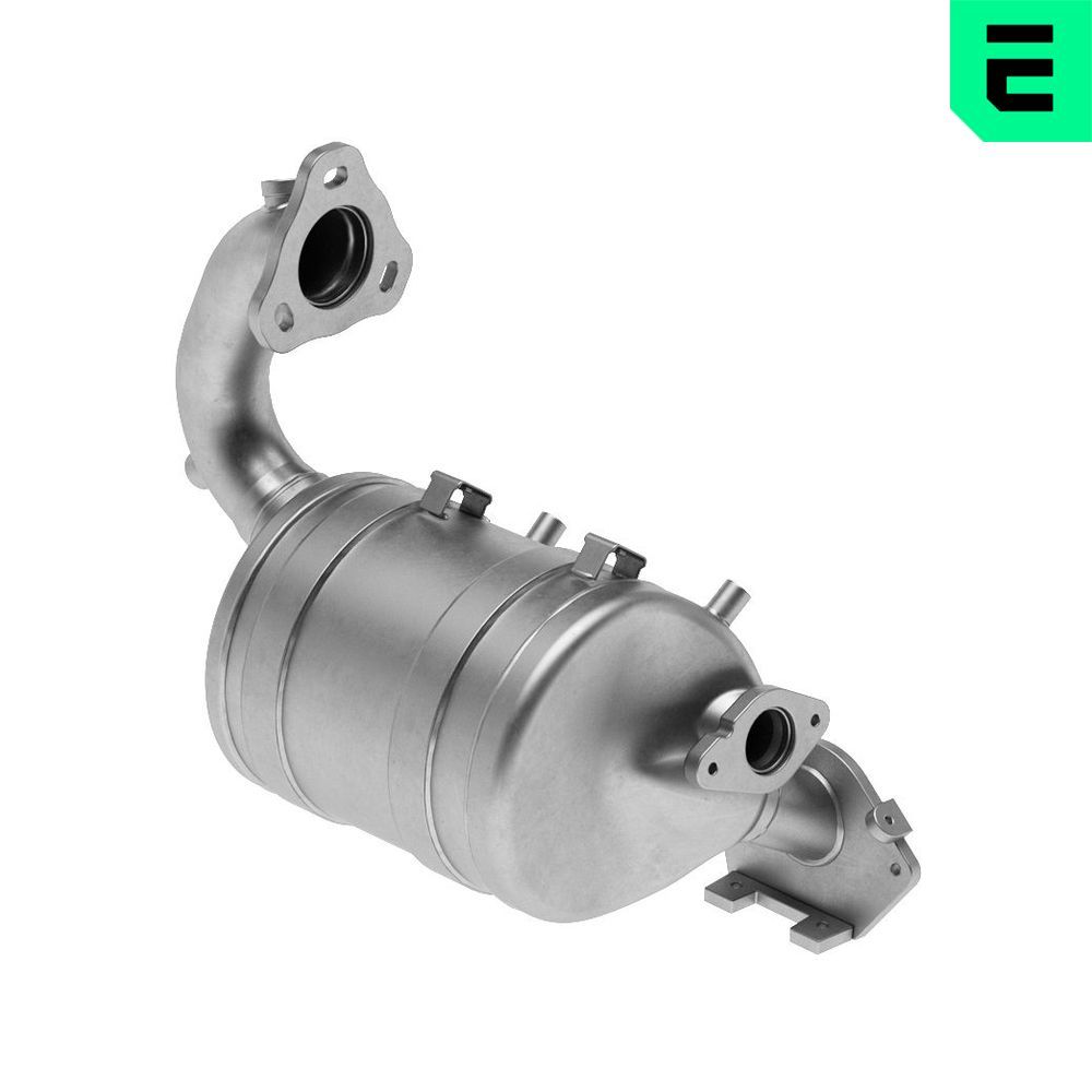 Filtr sadzy / filtr cząstek stałych, układ wydechowy OPTIMAL 208A02697R