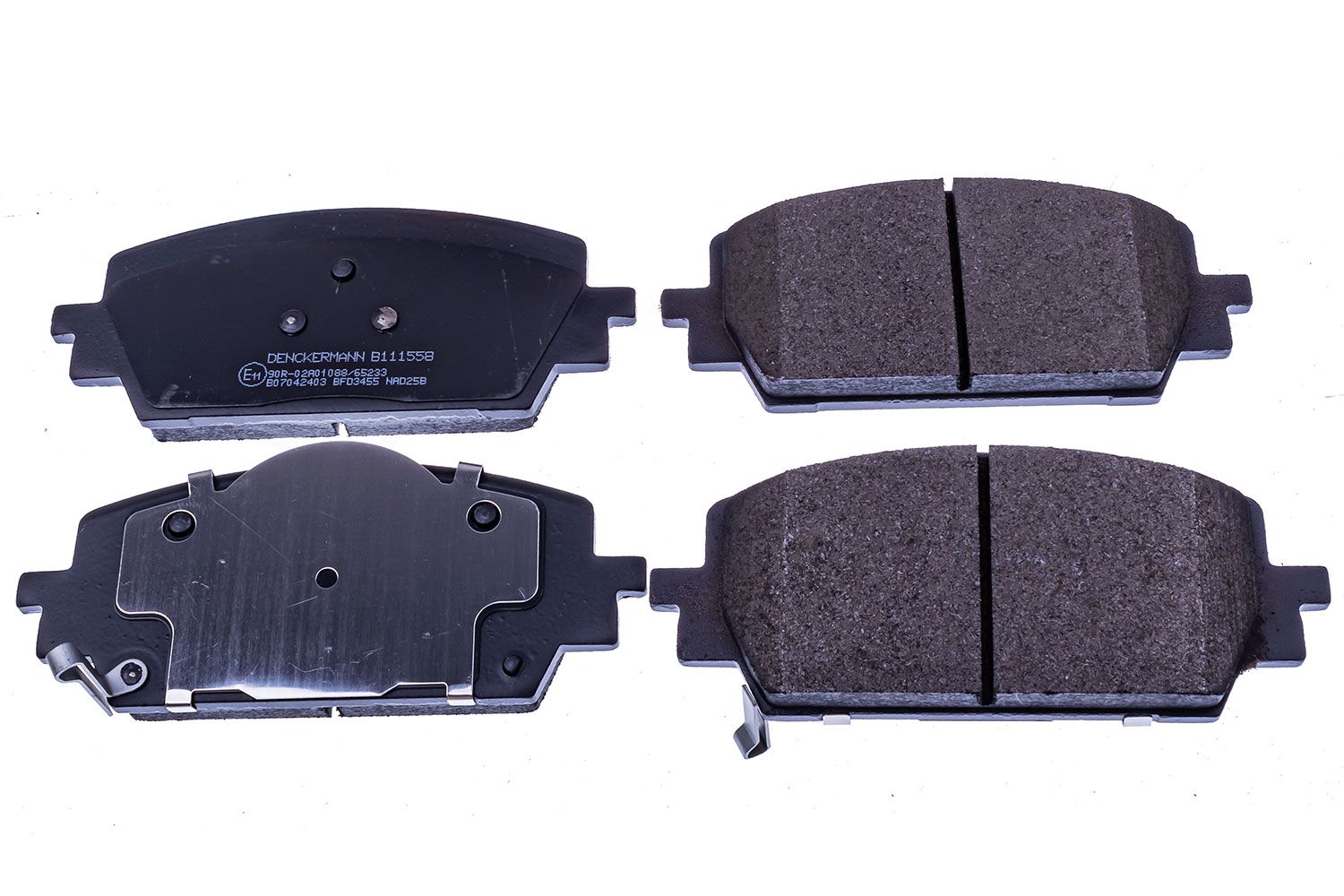 set placute frana,frana disc DENCKERMANN B111558