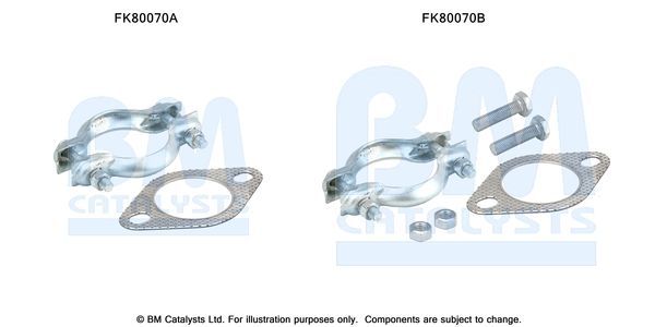 Zestaw montażowy, katalizator BM CATALYSTS FK80070
