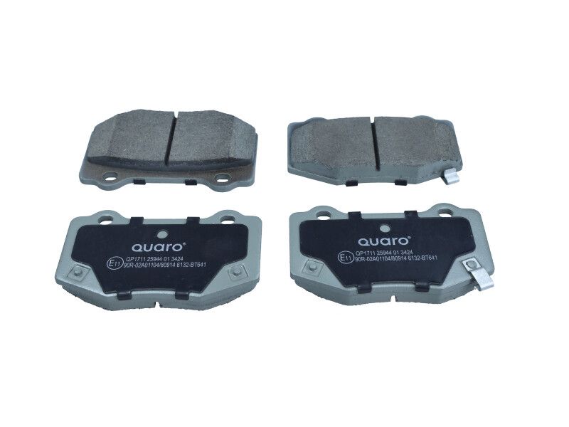 set placute frana,frana disc QUARO QP1711