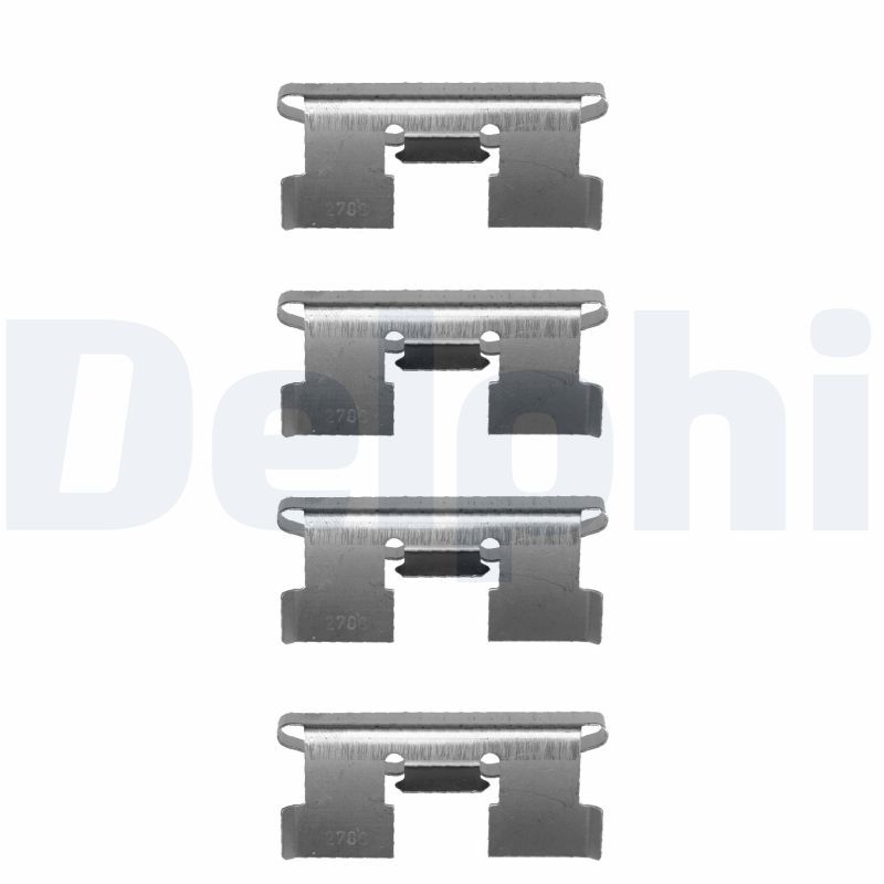 Zestaw akcesoriów, klocki hamulcowe DELPHI LX0059