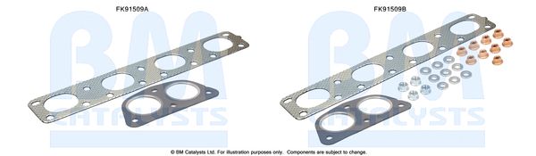 Montaažikomplekt, katalüsaator