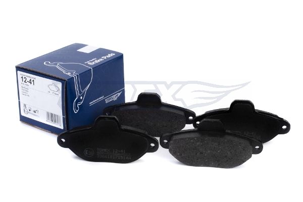 Levně Sada brzdových destiček, kotoučová brzda TOMEX Brakes 12-41