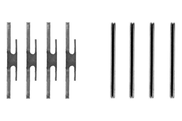 Zestaw akcesoriów, klocki hamulcowe BOSCH 1 987 474 210