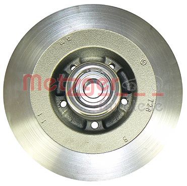 Tarcza hamulcowa METZGER AUTOTEILE 6110005