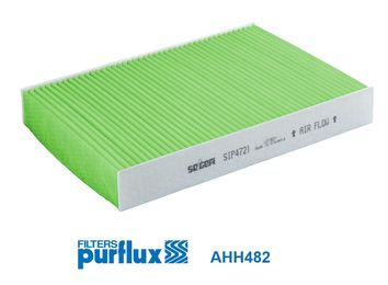 Filtr, wentylacja przestrzeni pasażerskiej PURFLUX AHH482
