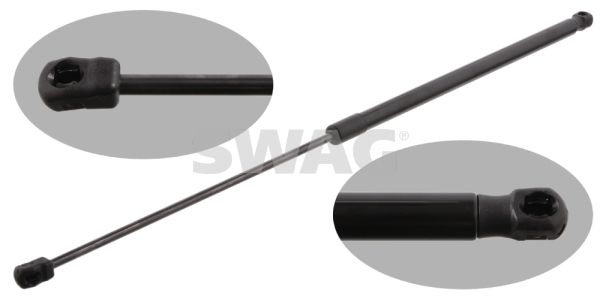 Sprężyna gazowa, pokrywa komory silnika SWAG 30 93 1633