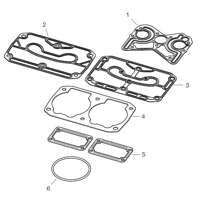 Set garnituri KNORR-BREMSE SEB22550