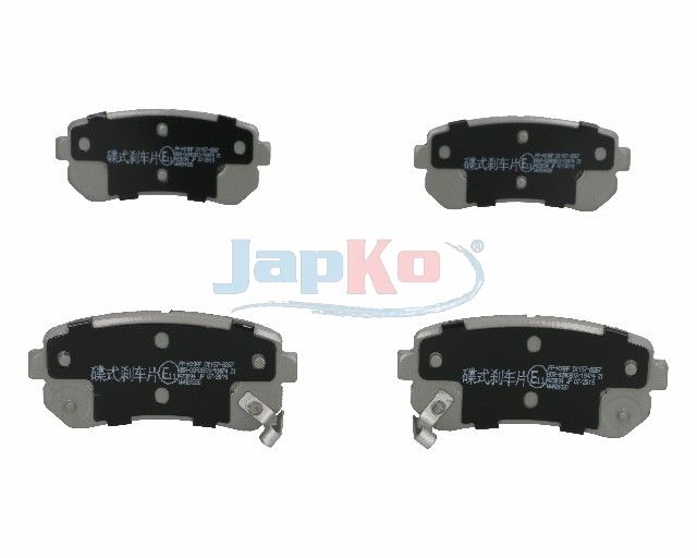 set placute frana,frana disc JAPKO 51K09