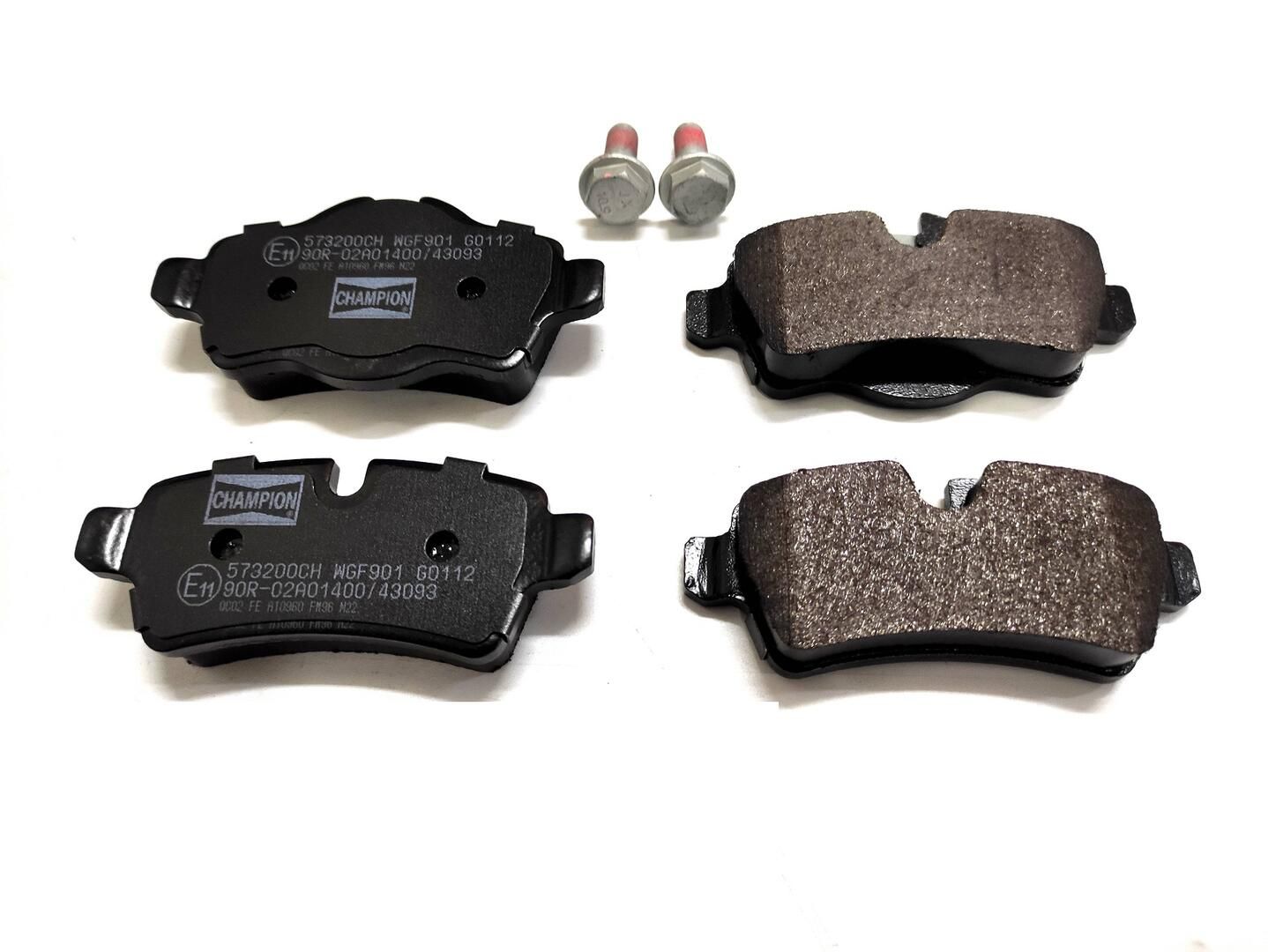Kit de plaquettes de frein, frein à disque