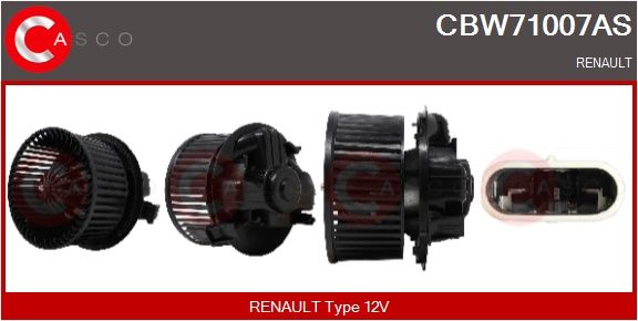 vnitřní ventilátor CASCO CBW71007AS