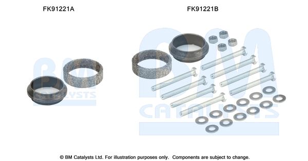 Zestaw montażowy, katalizator BM CATALYSTS FK91221