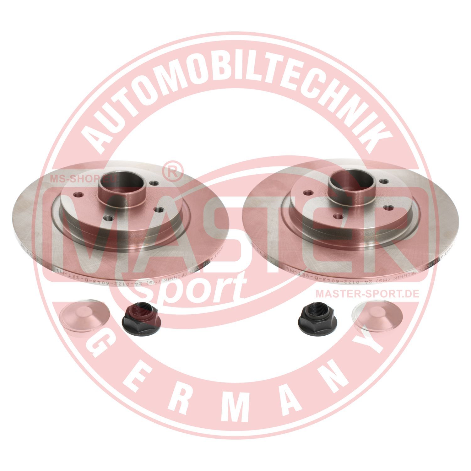 Tarcza hamulcowa MASTER-SPORT GERMANY 2401226043B-SET-MS