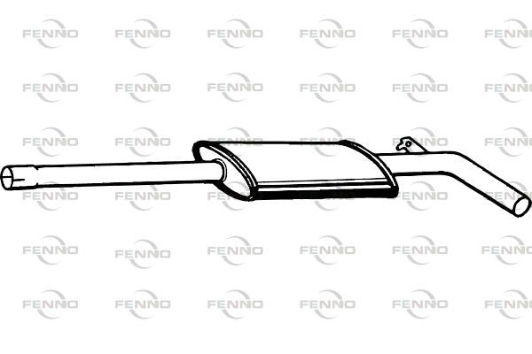 Tłumik środkowy FENNO P5069