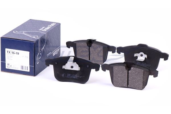 Levně Sada brzdových destiček, kotoučová brzda TOMEX Brakes 16-19