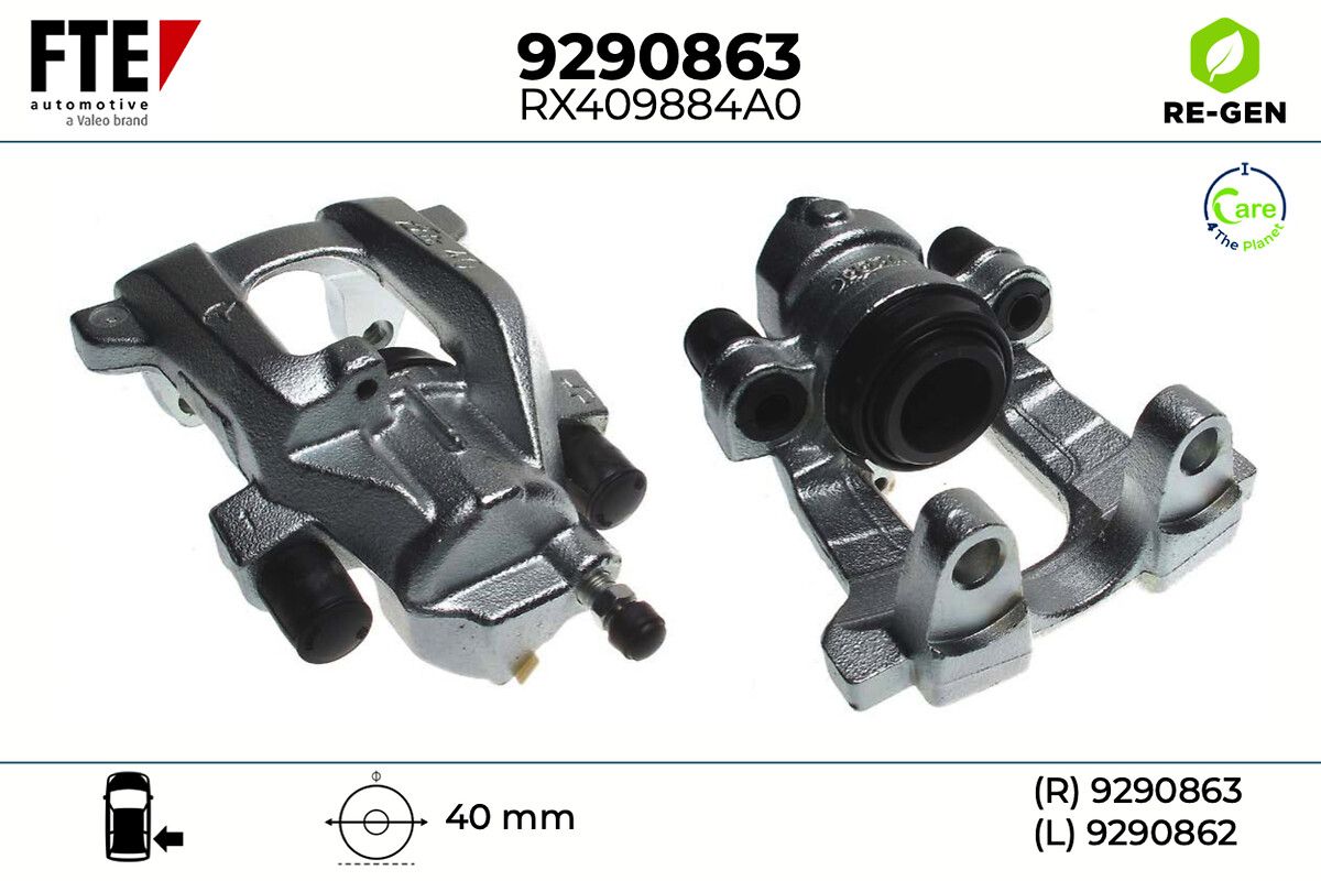 Etrier frana FTE 9290863