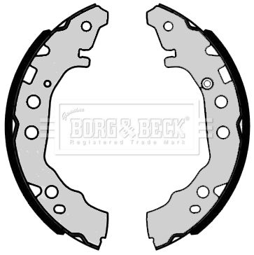 Zestaw szczęk hamulcowych BORG & BECK BBS6454