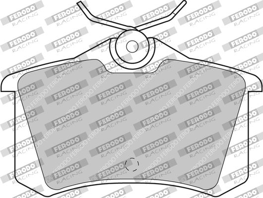 Zestaw klocków hamulcowych, hamulce tarczowe FERODO RACING FCP726R