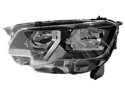 Reflektor VAN WEZEL 4091961