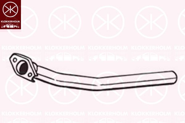 Rura wydechowa KLOKKERHOLM 750-439