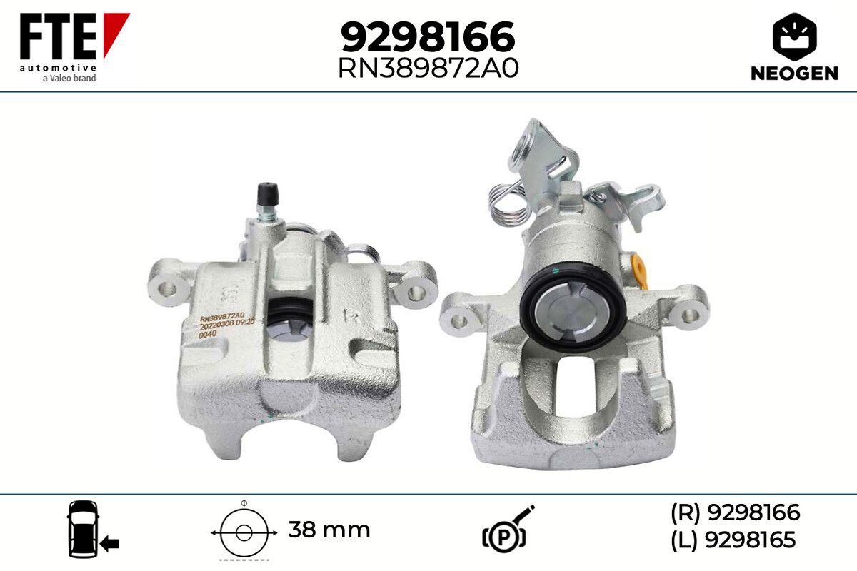 Etrier frana FTE NEOGEN 9298166