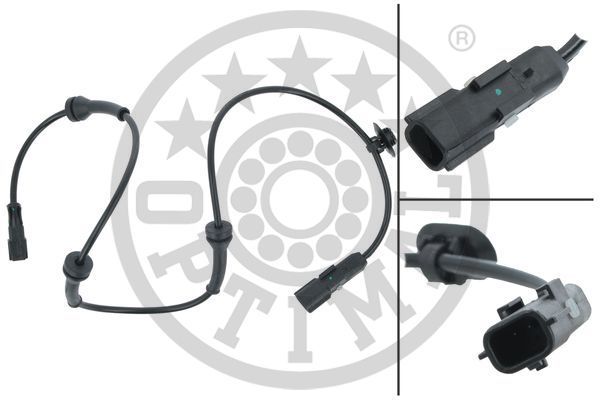 Czujnik, prędkość obrotowa koła OPTIMAL 06-S371