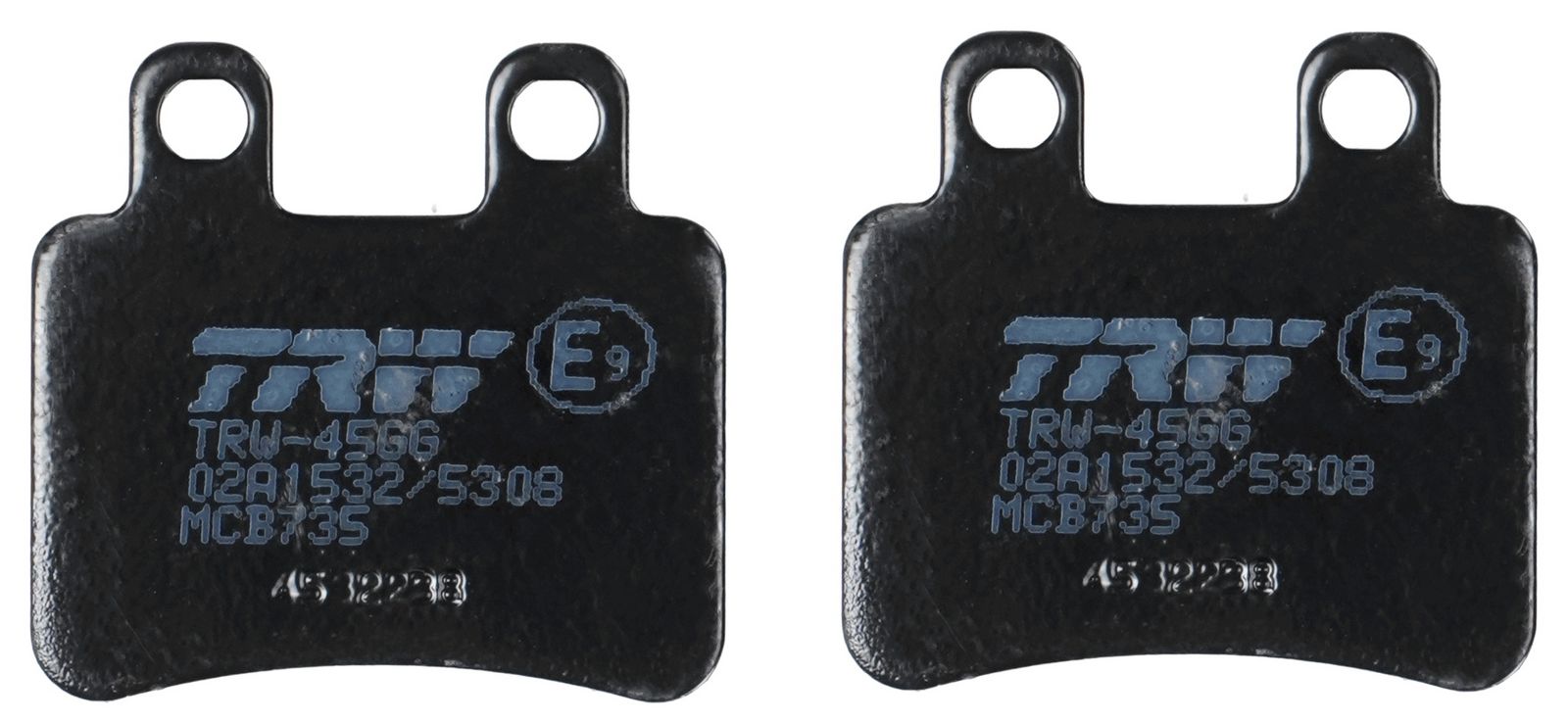 set placute frana,frana disc TRW Organic Allround MCB735