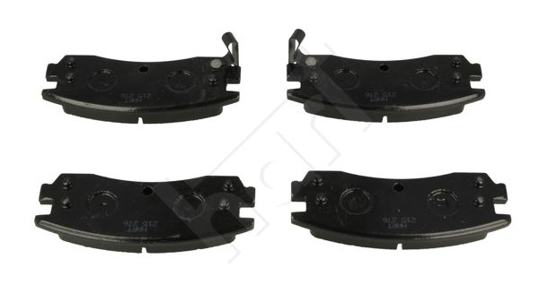 Zestaw klocków hamulcowych, hamulce tarczowe HART 215 276