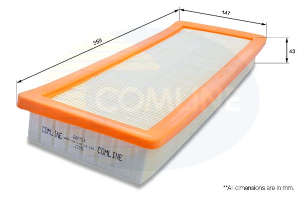 Filtr powietrza COMLINE EAF724