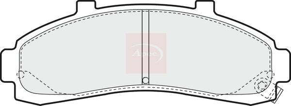 Apec - Front Brake Pad Set