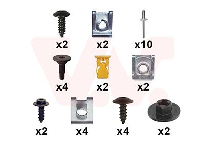 Set montaj, bara protectie VAN WEZEL 1604793