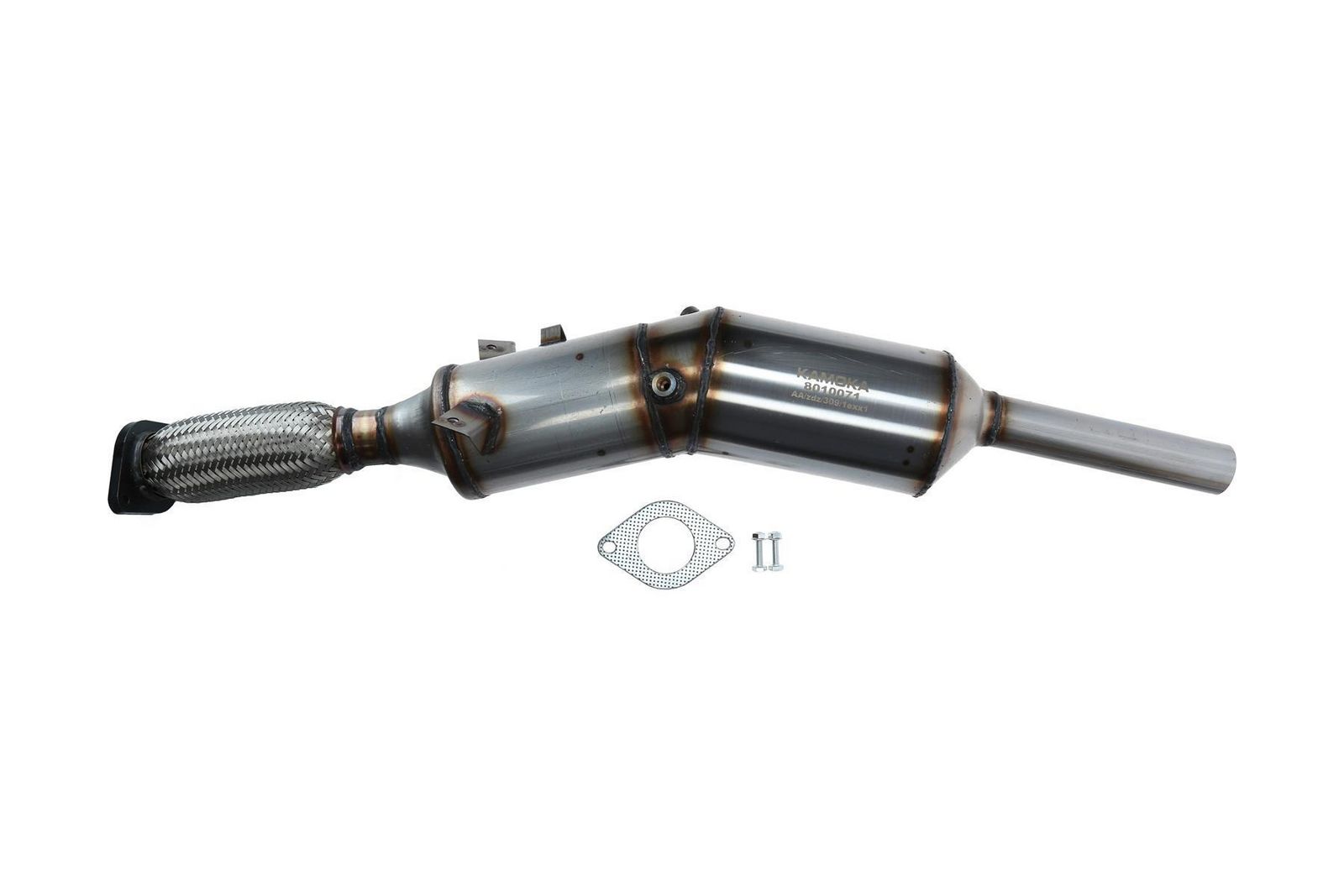 Nosēdumu-/Daļiņu filtrs, Izplūdes gāzu sistēma