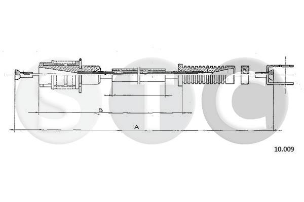 Linka gazu STC T480877