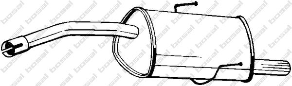 Tłumik końcowy KLOKKERHOLM 100-329