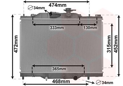 Radiateur, refroidissement du moteur