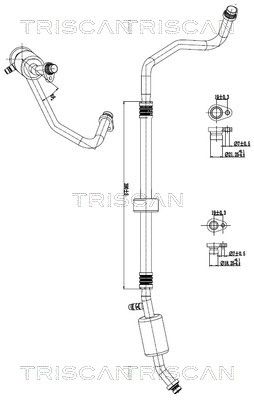 conducta presiune variabila,aer conditionat TRISCAN 9010 25040
