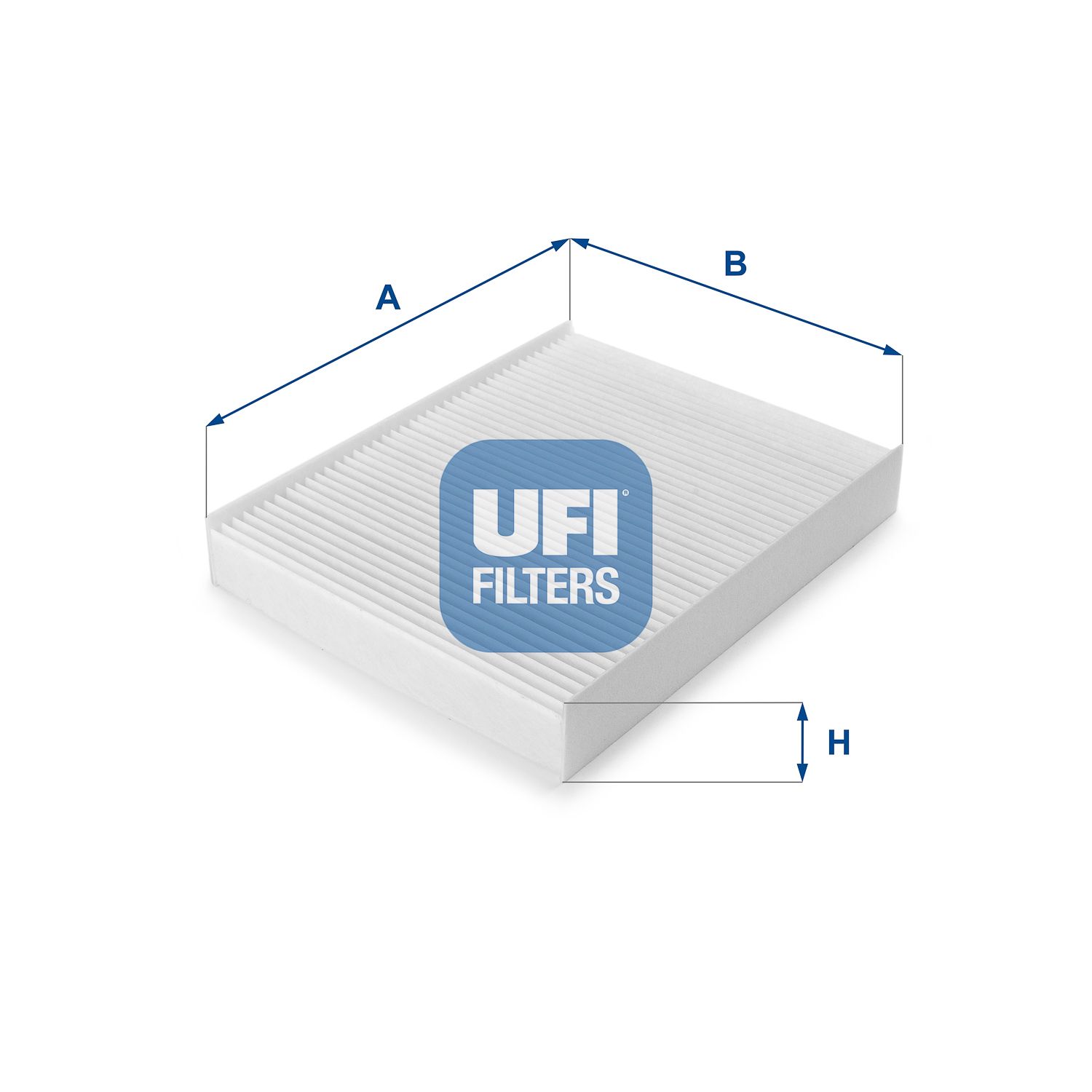 Filtr, vzduch v interiéru UFI 53.076.00